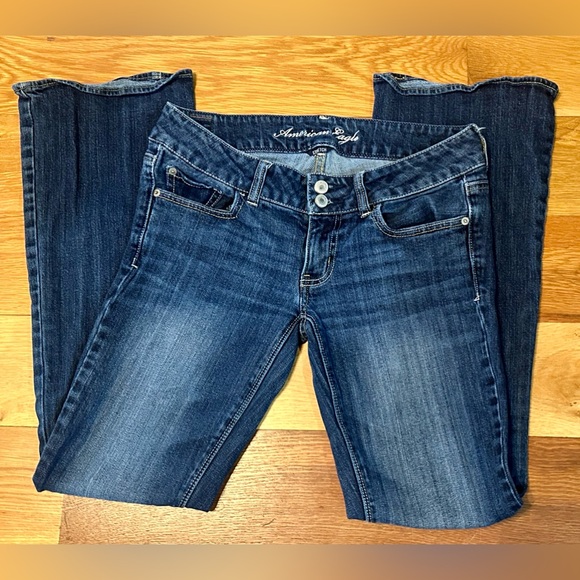 American Eagle Artist Bootcut Jeans 6R 10/09 - Picture 12 of 13